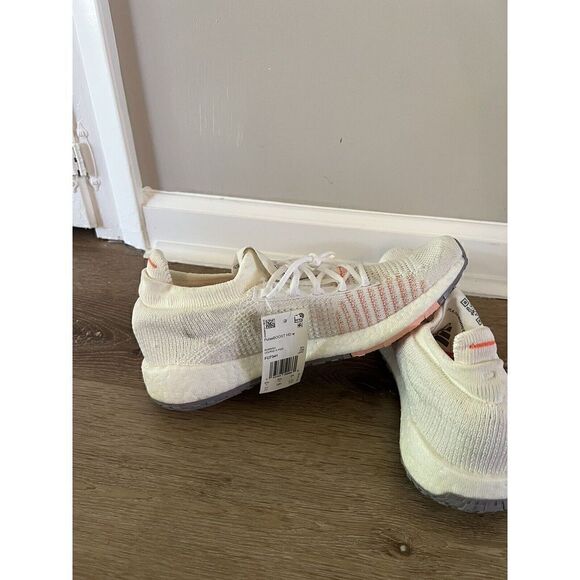 Adidas Womens Pulseboost white Pink Orchid Running Shoe Size 11 Comfortable - Picture 5 of 8